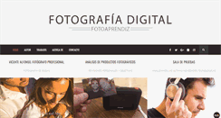 Desktop Screenshot of fotoaprendiz.com